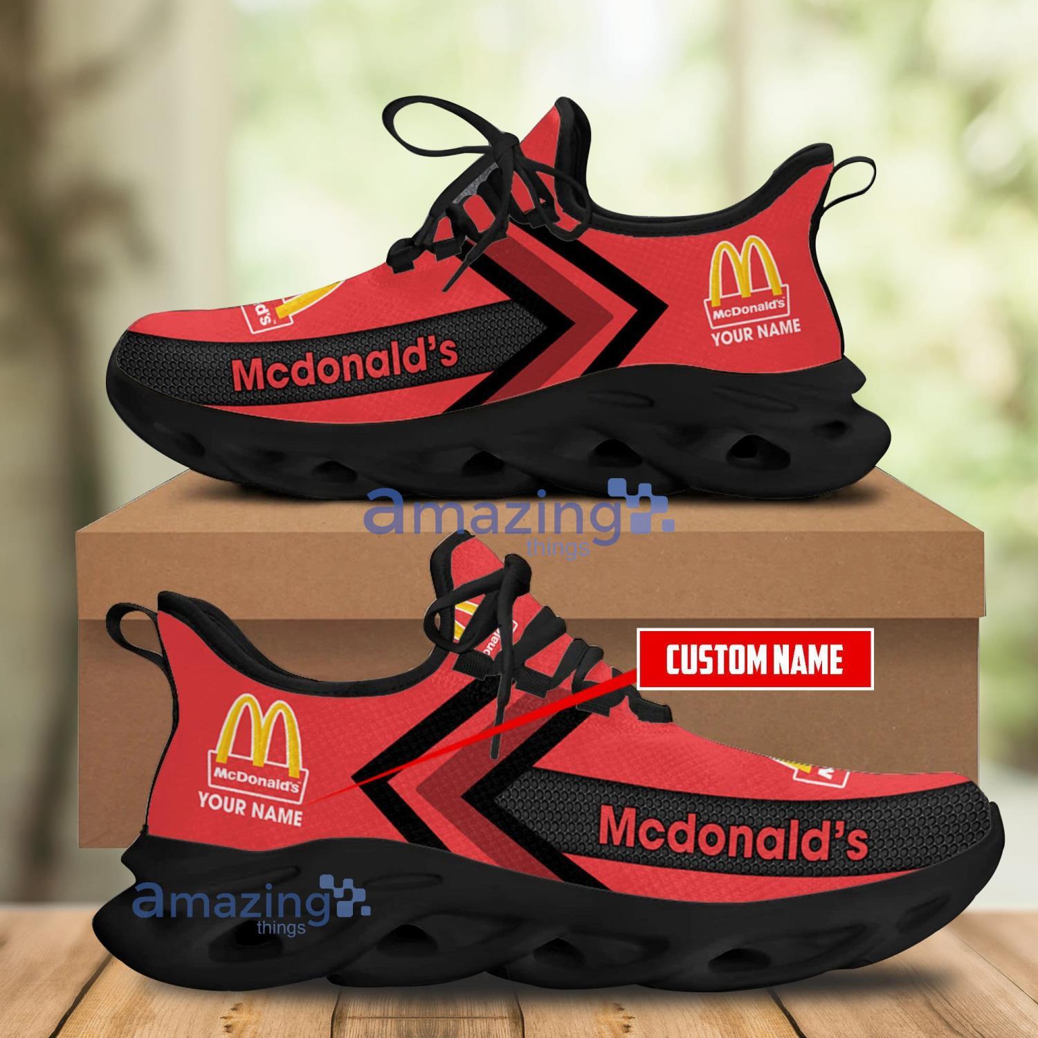 Custom Name Mcdonald's Max Soul Shoes Chunky Sneakers For Men And Women Product Photo 1