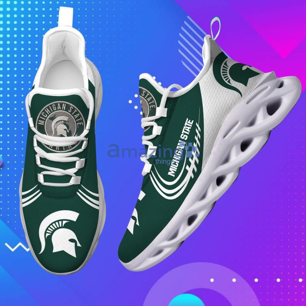 Custom Name Michigan State Spartans-Personalized Max Soul Shoes For Men And Women - 4