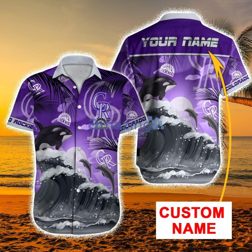 Custom Name MLB Colorado Rockies Special Hawaiian Shirt