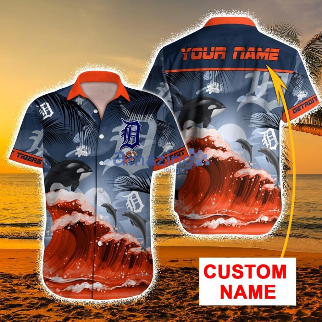 Custom Name MLB Detroit Tigers Special Hawaiian Shirt