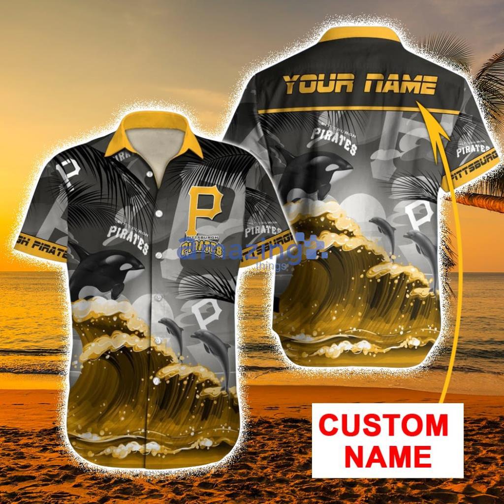 Personalized Pittsburgh Pirates Full Printing Hawaiian Shirt
