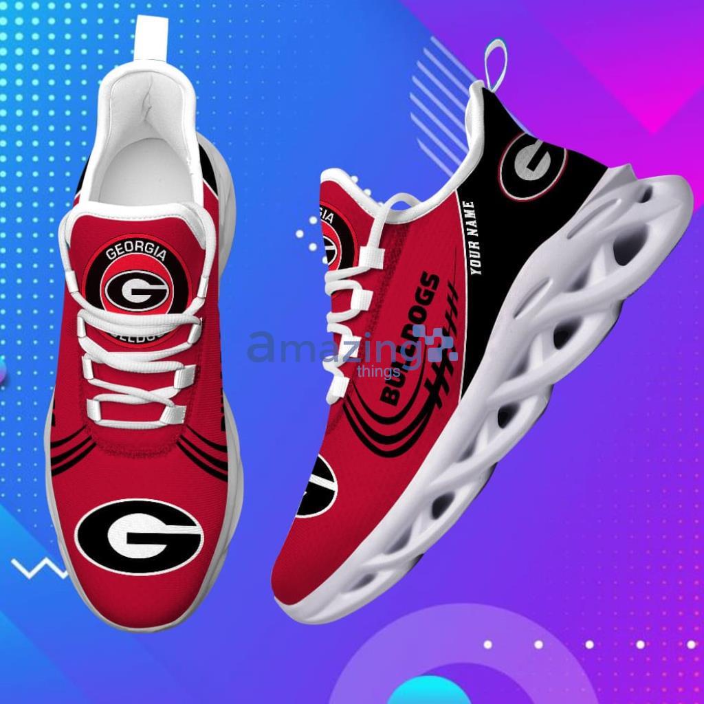 Custom Name NCAA Teams Georgia Bulldogs Personalized Max Soul Shoes For Men And Women image Custom Name NCAA Teams Georgia Bulldogs-Personalized Max Soul Shoes For Men And Women - 4
