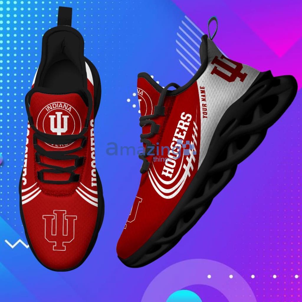 Custom Name NCAA Teams Indiana Hoosiers-Personalized Max Soul Shoes For Men And Women - 3