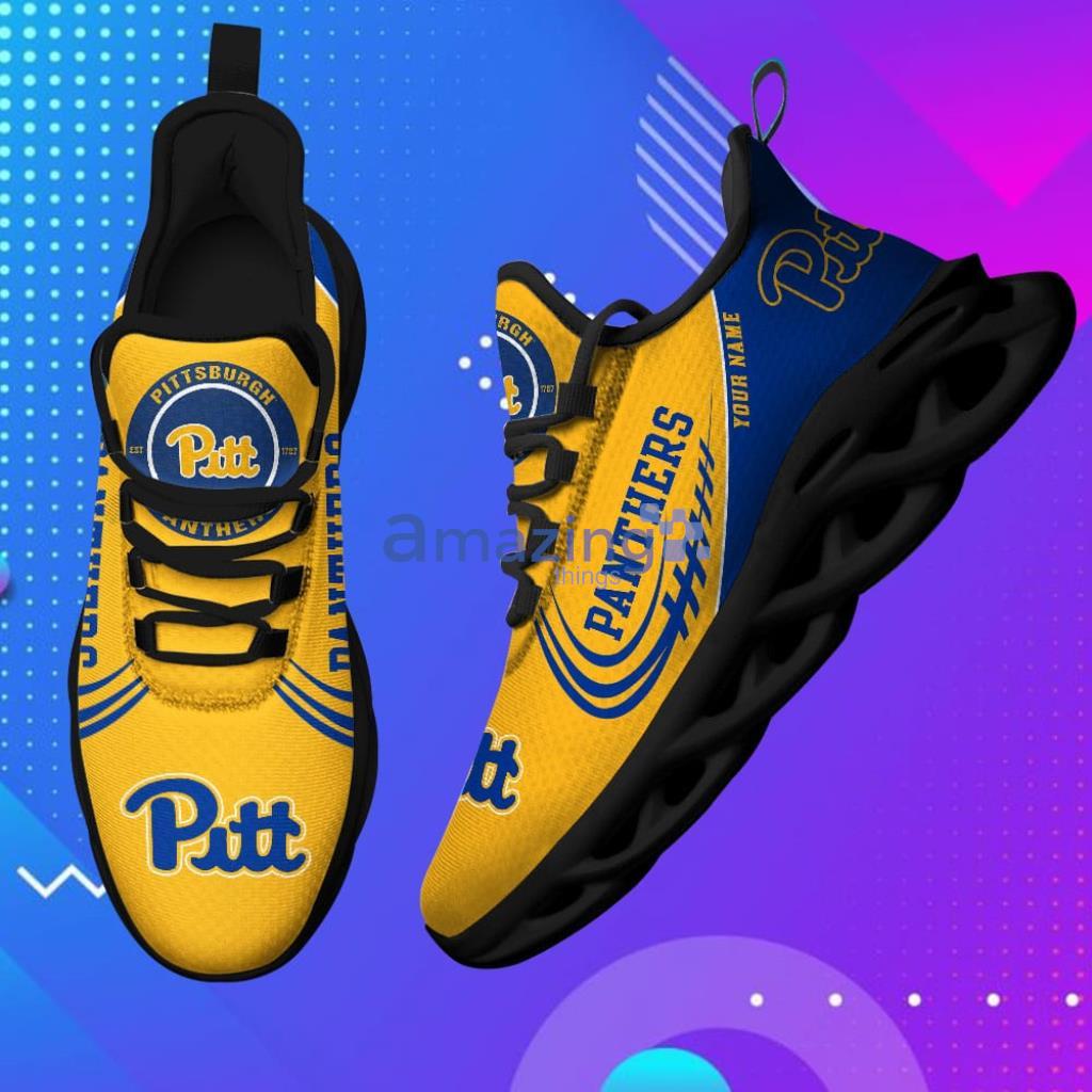 Custom Name NCAA Teams Pittsburgh Panthers-Personalized Max Soul Shoes For Men And Women - 3