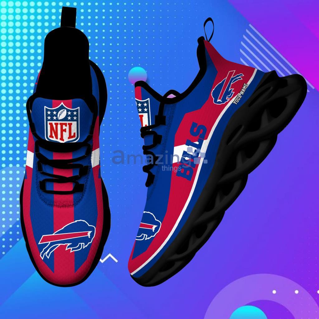 Custom Name NFL BuffalBills  Personalized Max Soul Shoes For Men And Women - 4