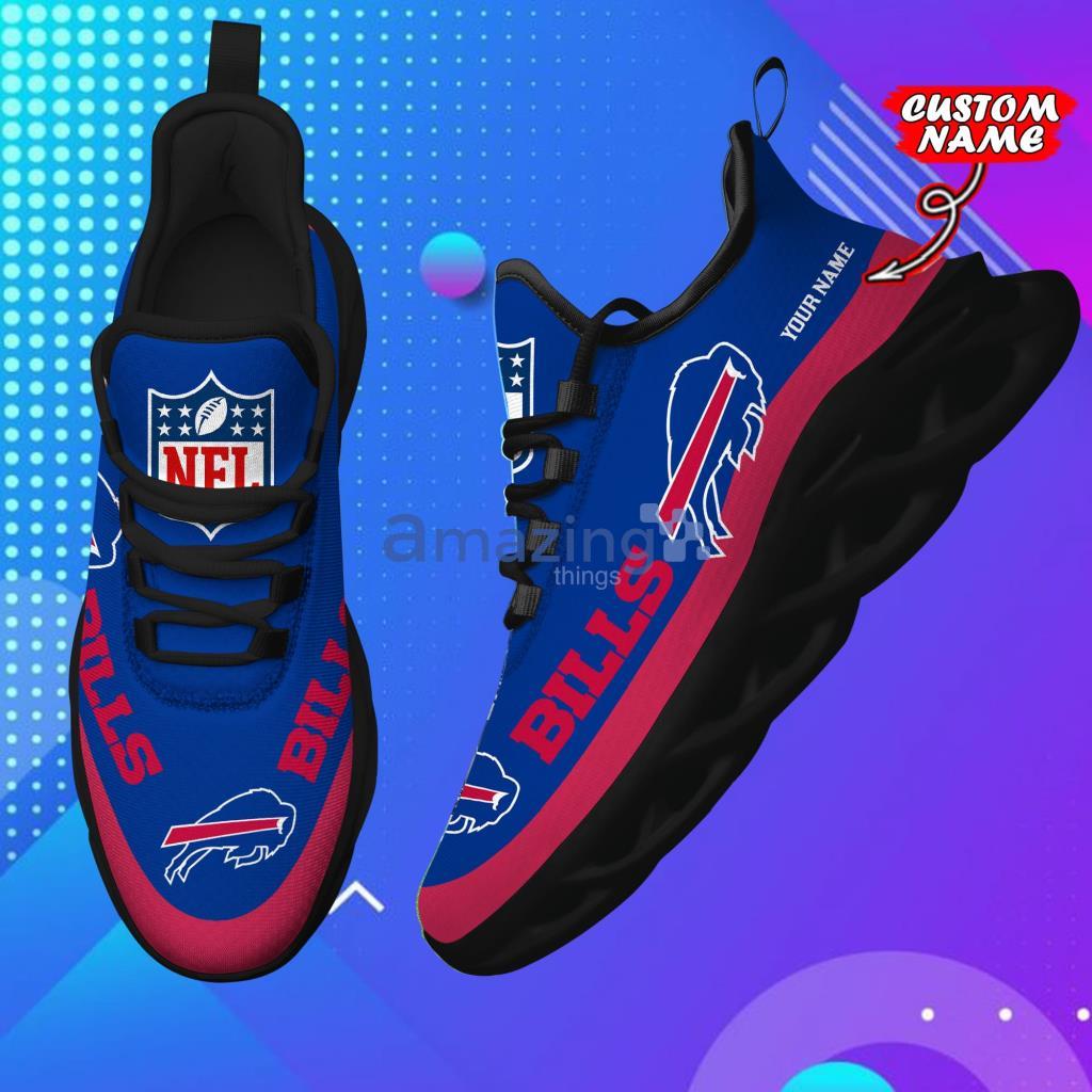 Buffalo Bills NFL Max Soul Shoes Custom Name For Men Women