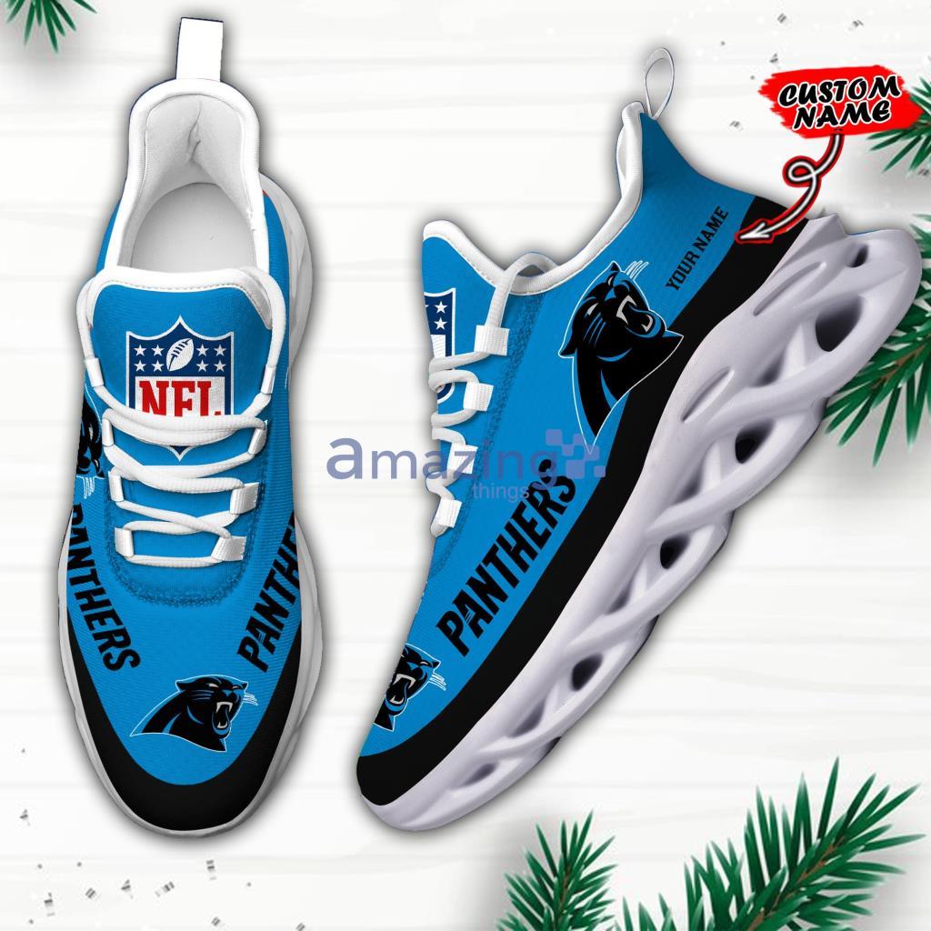 Carolina Panthers Chunky Shoes NFL Football Team Custom Name Max Soul  Sneakers - Freedomdesign