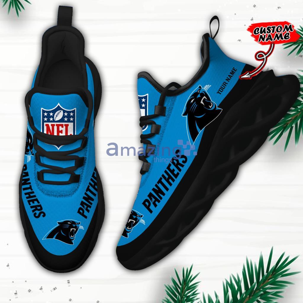 Carolina Panthers Chunky Shoes NFL Football Team Custom Name Max Soul  Sneakers - Freedomdesign