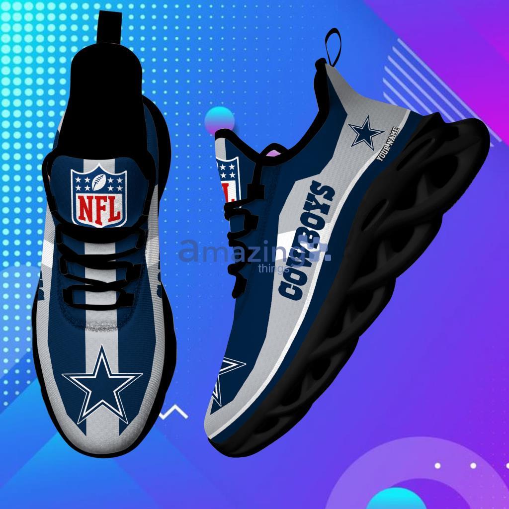Custom Name NFL Dallasowboys Personalized Max Soul Shoes For Men And Women - 4