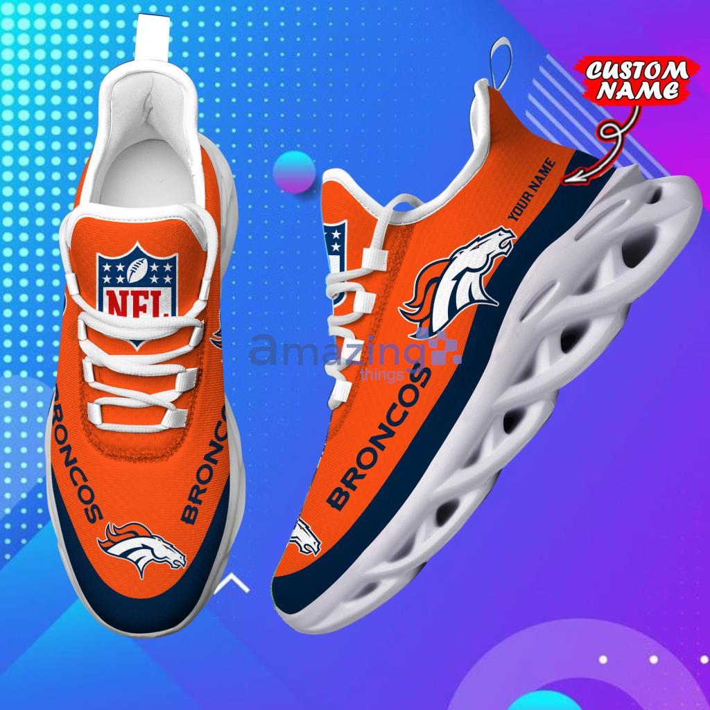 Custom Yeezy Running Shoes For Men Women Denver Broncos NFL