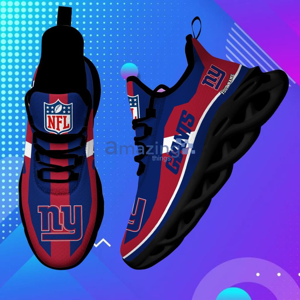 New York Giants Personalized Name Pride Luxury NFL Max Soul Shoes Best Gift  Fans - YesItCustom