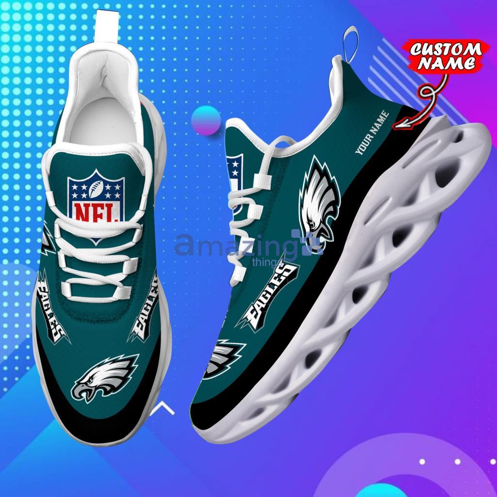 Custom Name NFL Philadelphia Eagles Personalized Max Soul Shoes For Men And Women image Custom Name NFL Philadelphia Eagles Personalized Max Soul Shoes For Men And Women - 7