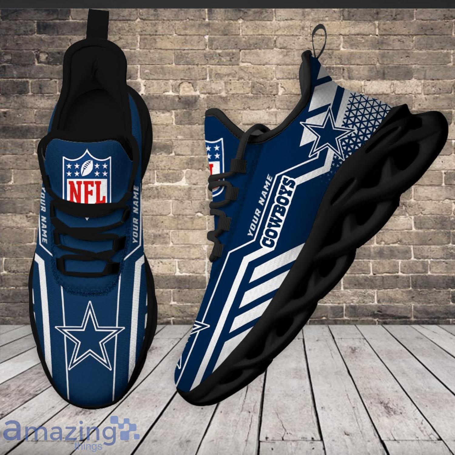 Running Sneakers NFL Dallas Cowboys Personalized Name Max Soul Chunky  Sneakers - YesItCustom