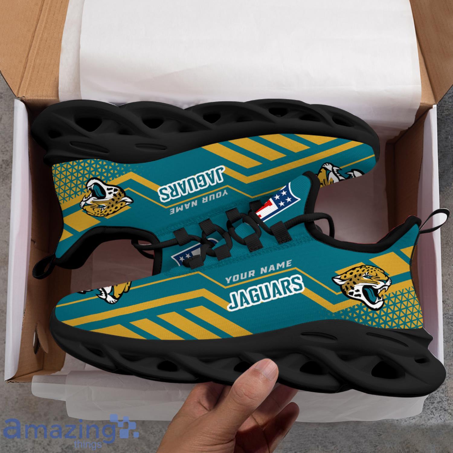 Nfl Jacksonville Jaguars Custom Name Max Soul Shoes Chunky Sneakers