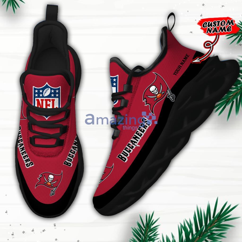 Custom Name NFL Tampa Bay Buccaneers Personalized Max Soul Shoes For Fans - 6