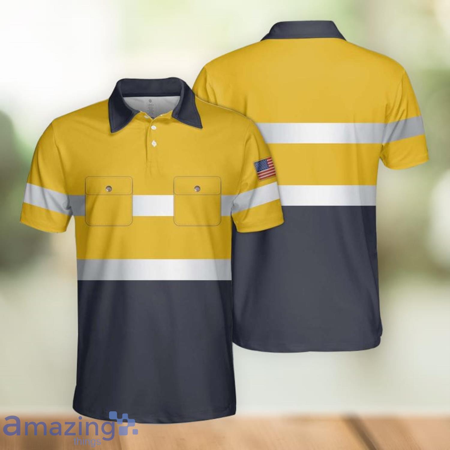 Custom Name US Electrician Polo Shirt For Sport Fans Product Photo 1 Custom Name US Electrician Polo Shirt For Sport Fans Product Photo 1