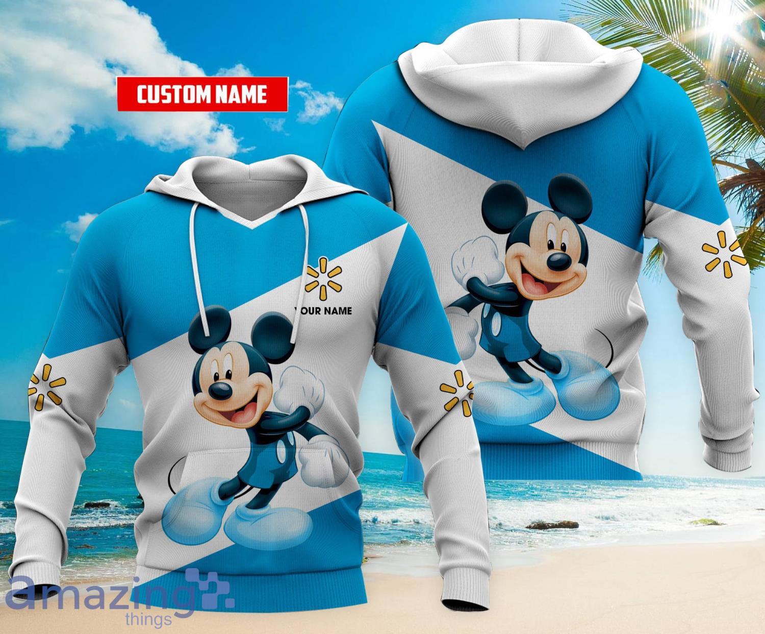 Mickey & Friends Men's Disney Squad Group Shot Sweatshirt Blue