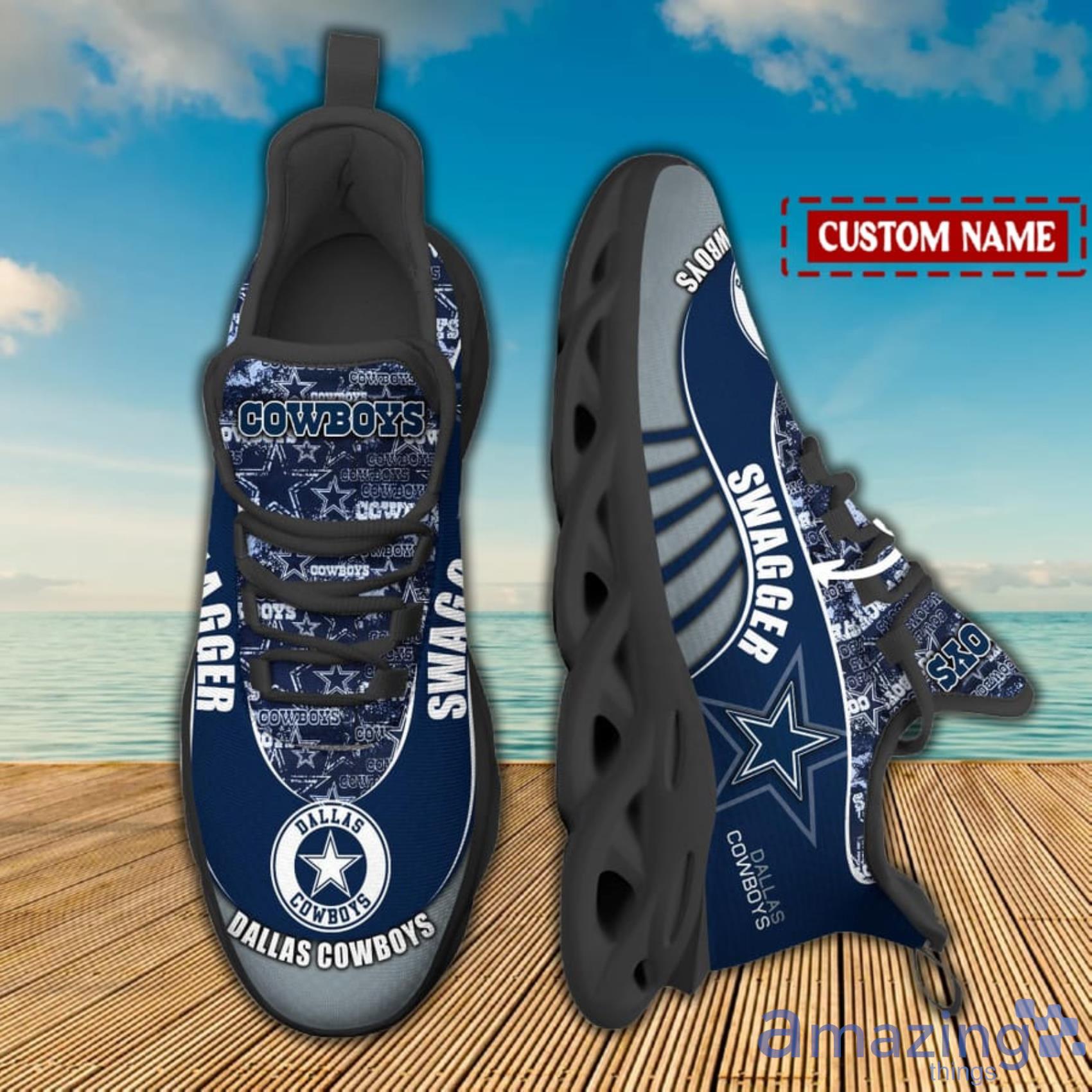 Dallas Cowboys Printed Unisex Tennis Shoes - Dallas Cowboys Home