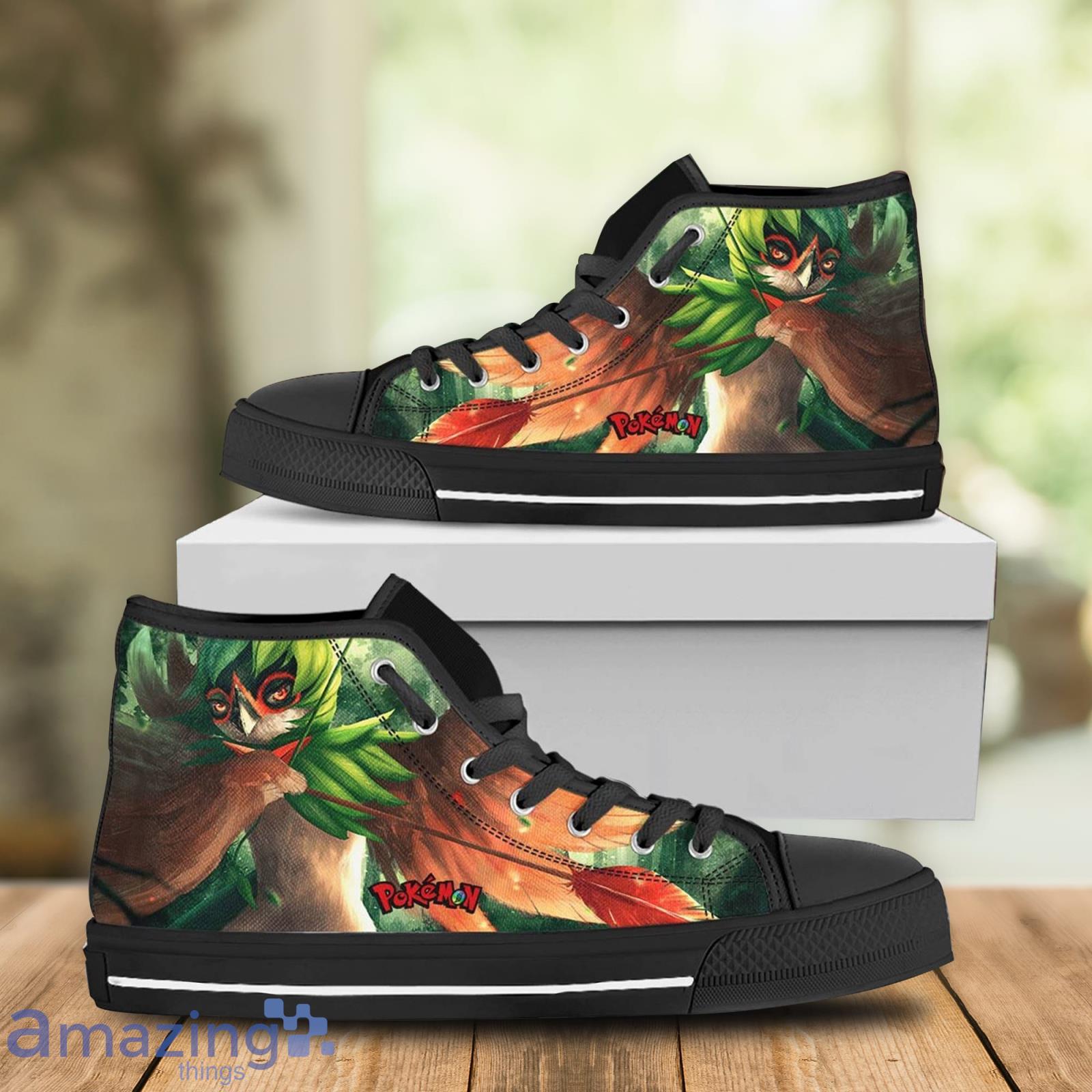 Decidueye High Top Shoes For Pikachu Lover Product Photo 1