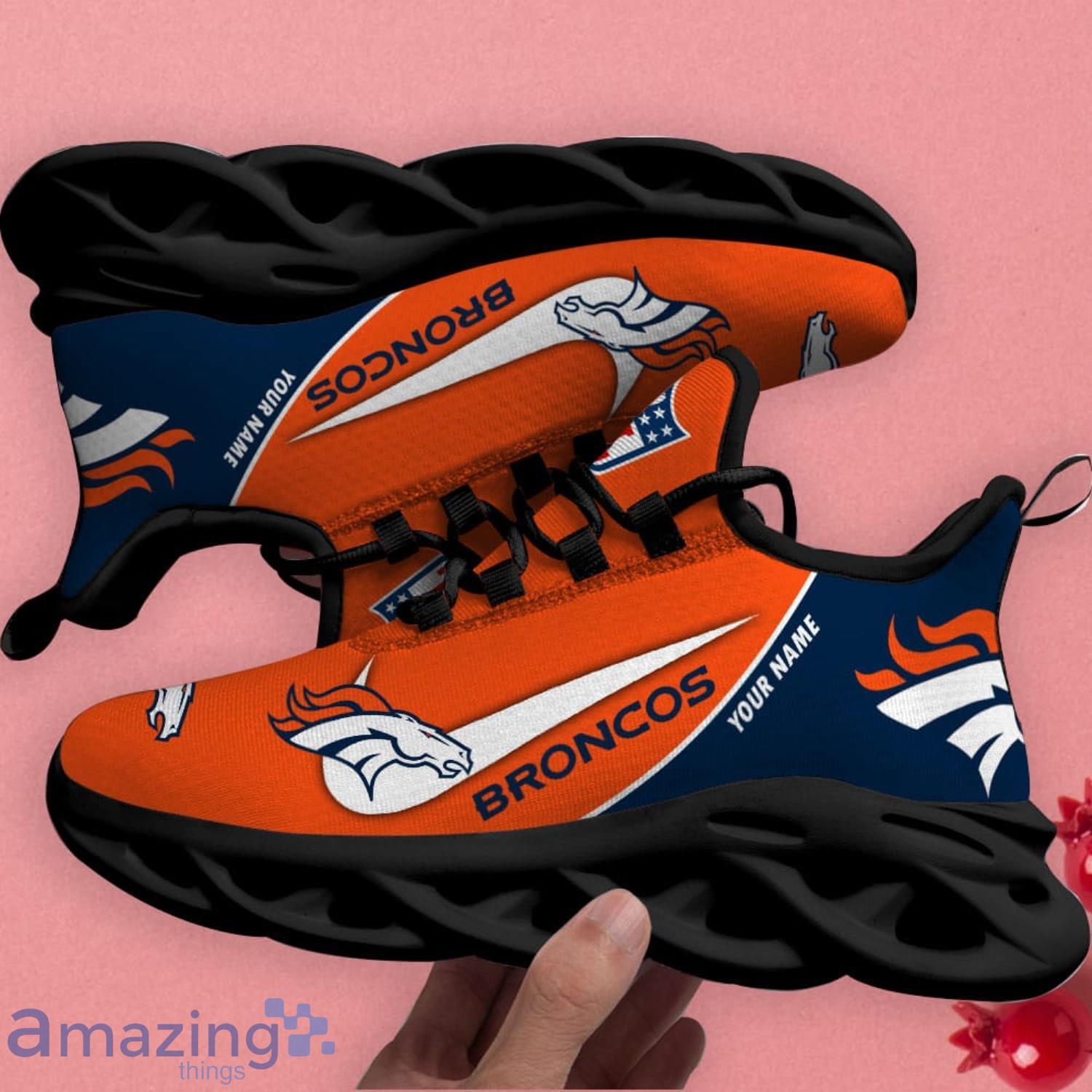 SALE] Denver Broncos Sneakers Max Soul Trending 2023