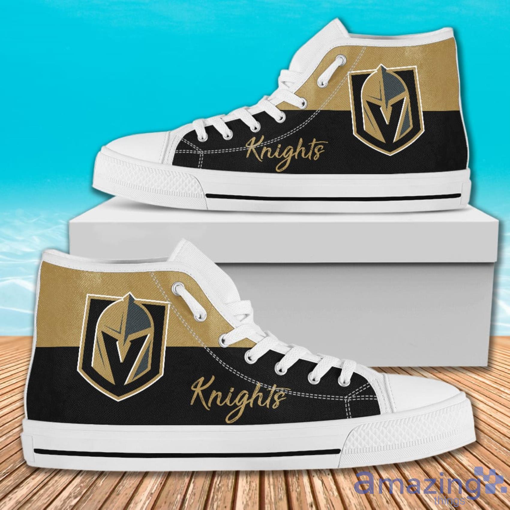 Design For Sport's Fans Vegas Golden Knights High Top Shoes For Men And Women Product Photo 1