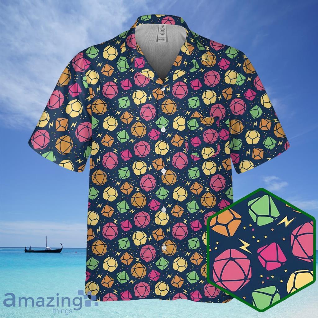 Dice Colorful Pattern Hawaiian Shirt For Men And Women - Dice Colorful Pattern Hawaiian Shirt For Men And Women