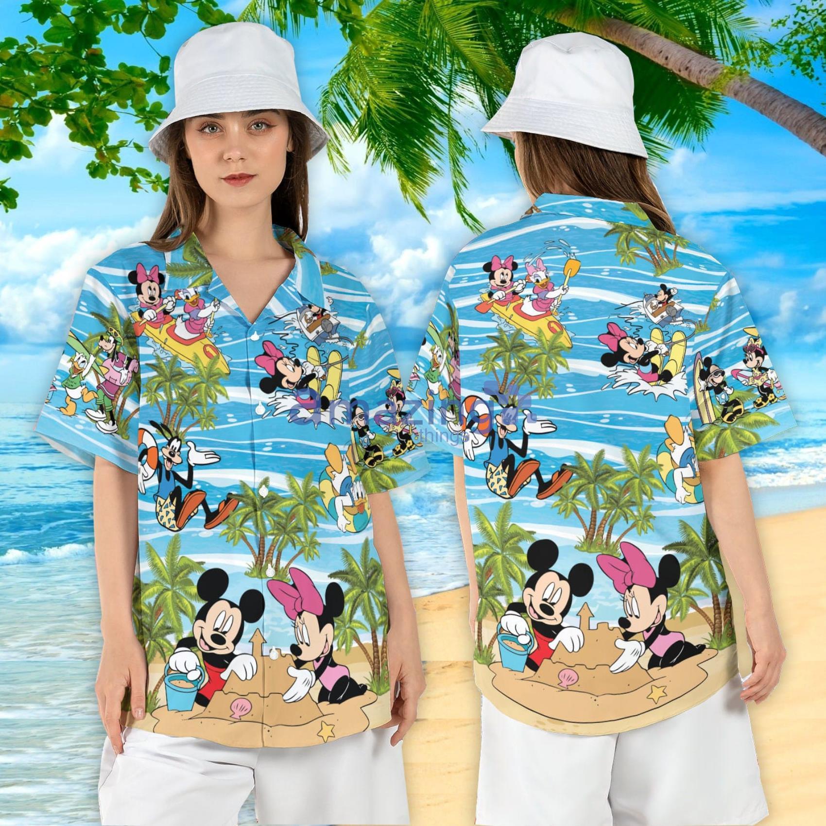 Disneyland Surfing Mickey And Friends Hawaiian Shirt Disneyland Summer Short Sleeve Shirt Disneyland Tropical Palm Tree Beach Trip Shirt Product Photo 1 Disneyland Surfing Mickey And Friends Hawaiian Shirt Disneyland Summer Short Sleeve Shirt Disneyland Tropical Palm Tree Beach Trip Shirt Product Photo 1