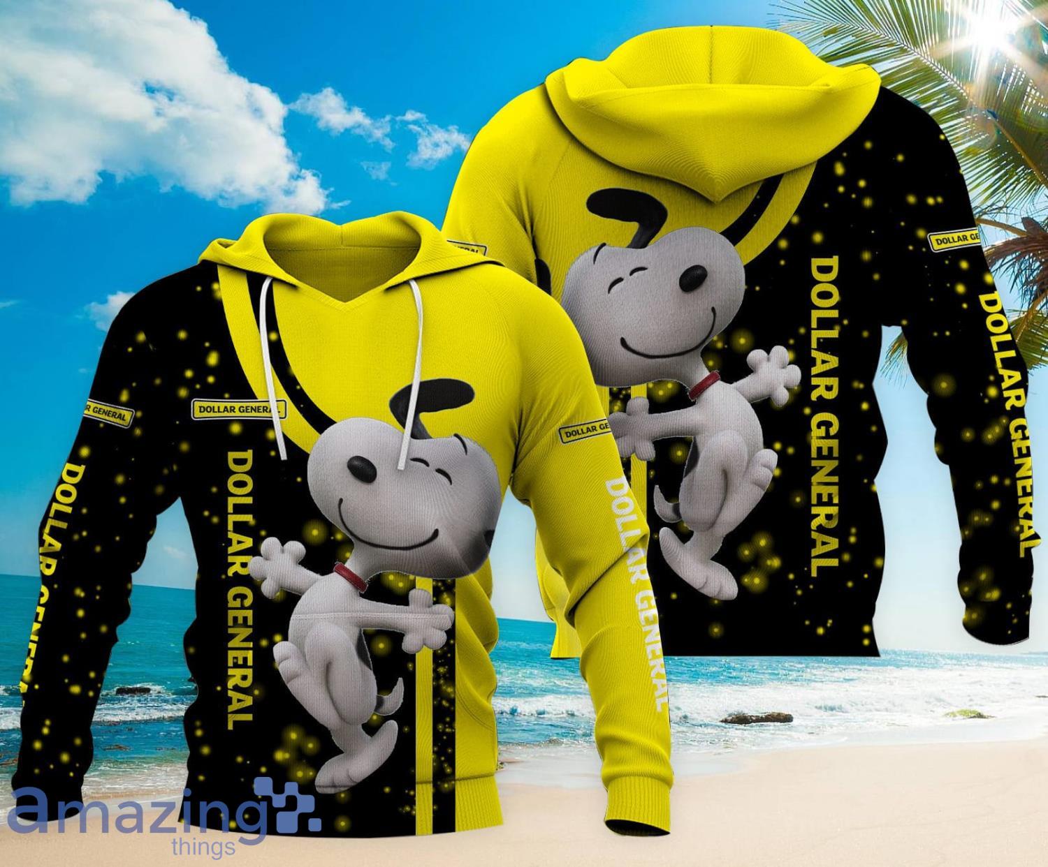 Dollar General Cute Snoopy 3D All Over Printed Hoodie Zip Hoodie Product Photo 1