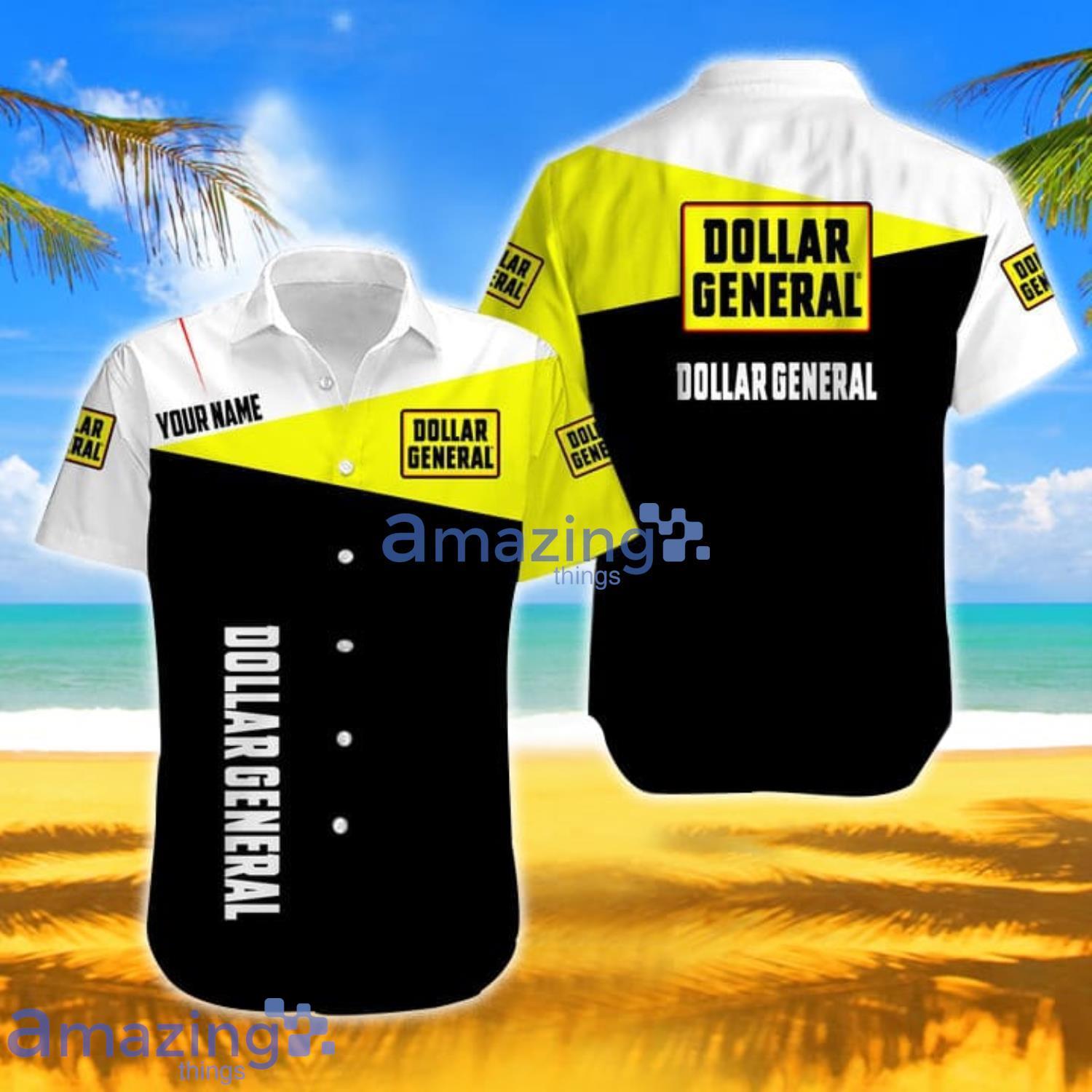 Dollar General Logo Hawaiian Shirt And Shorts - EmonShop - Tagotee