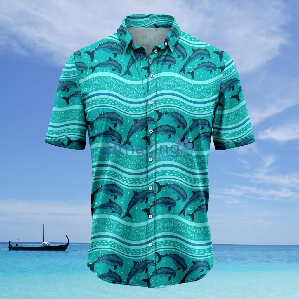 Dolphin Ocean Hawaiian Shirt - Dolphin Ocean Hawaiian Shirt