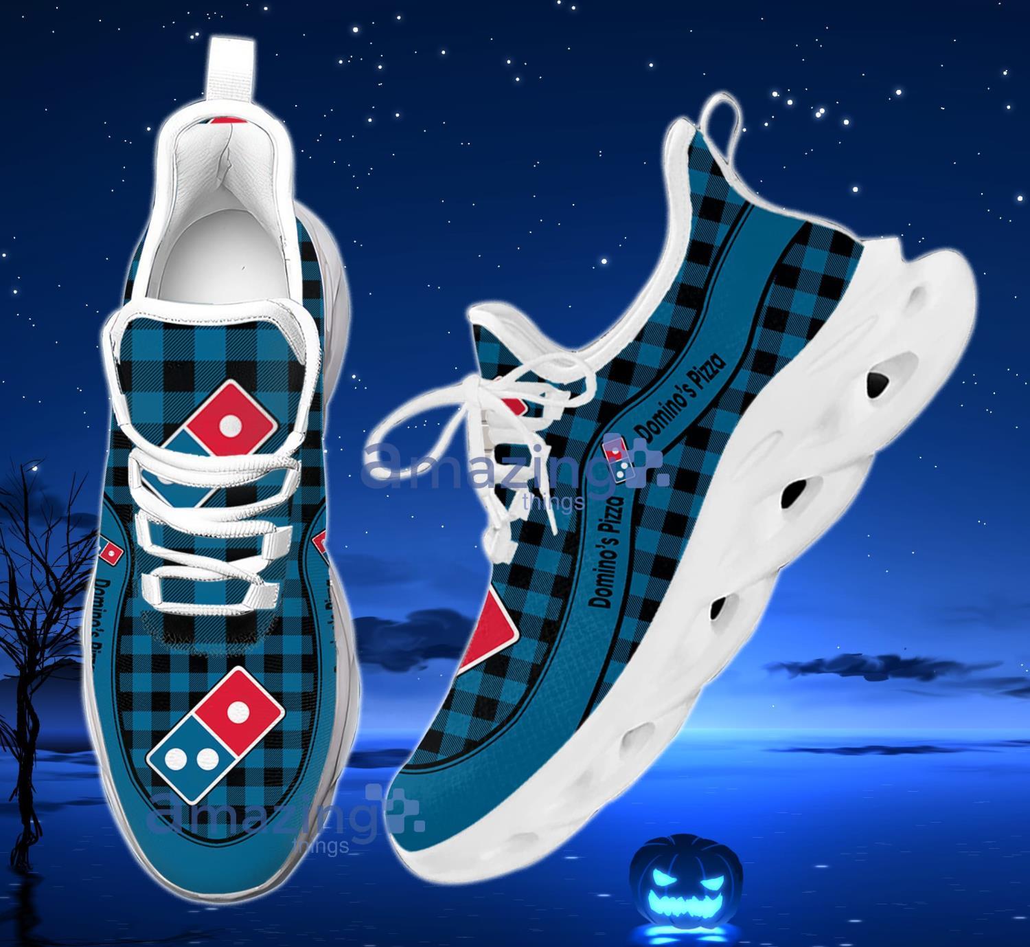 Domino's Pizza Running Sneakers Caro Pattern Max Soul Shoes image Domino's Pizza Running Sneakers Caro Pattern Max Soul Shoes