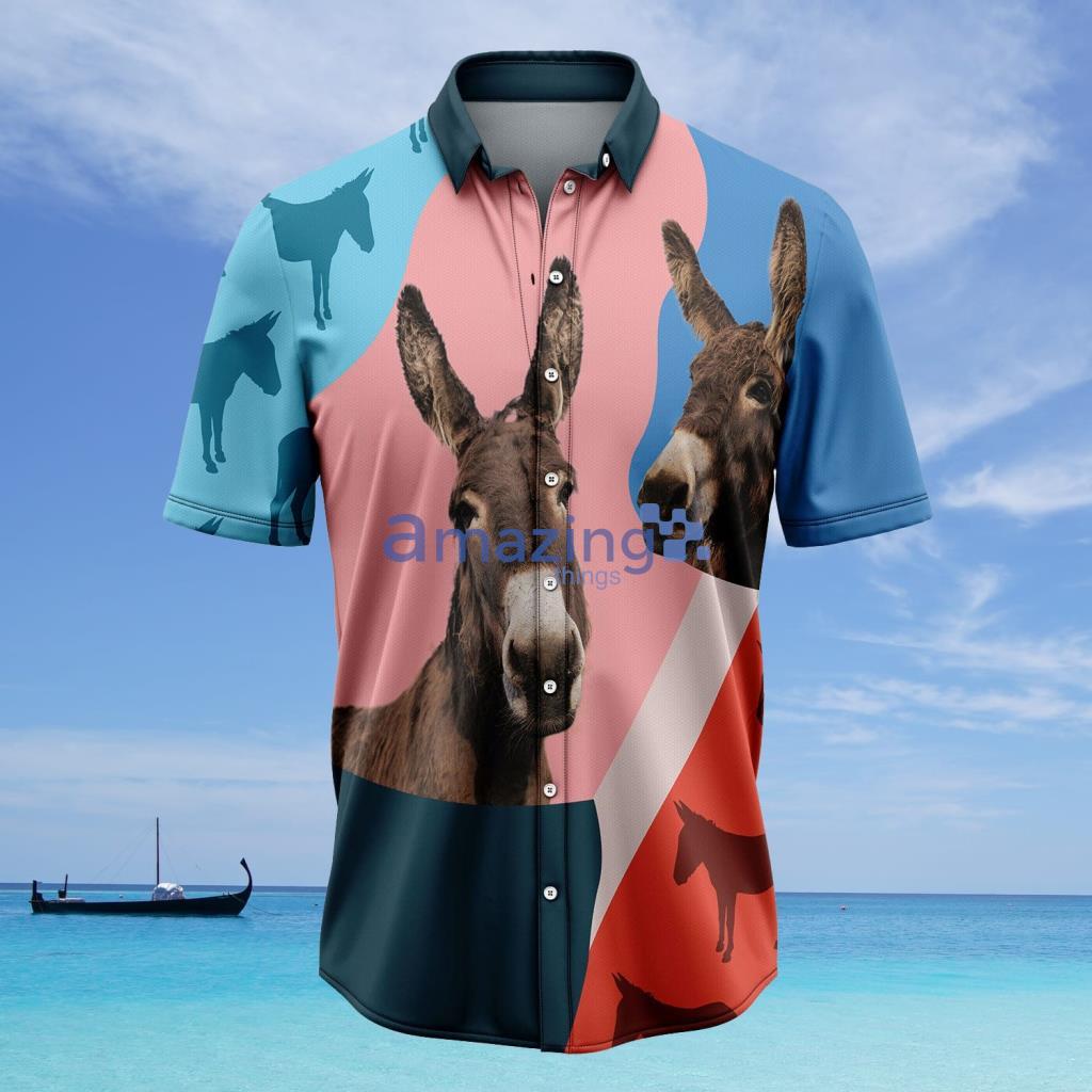 Donkey Lover Hawaiian Shirt - Donkey Lover Hawaiian Shirt