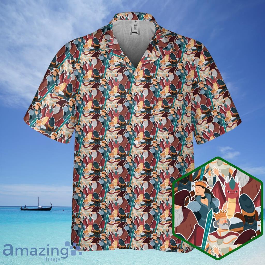 Dragon Middle Age Pattern Hawaiian Shirt For Men And Women - Dragon Middle Age Pattern Hawaiian Shirt For Men And Women