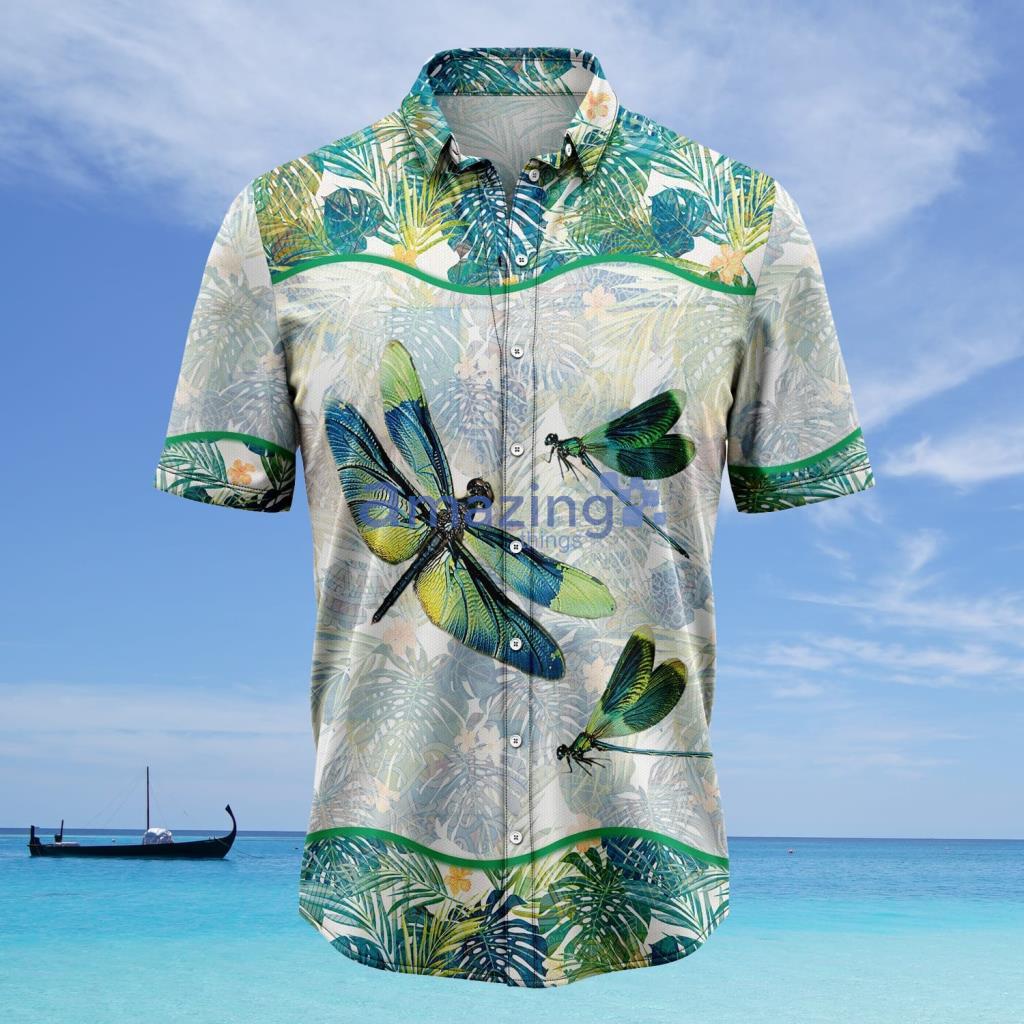 Dragonfly Tropical Hawaiian Shirt - Dragonfly Tropical Hawaiian Shirt