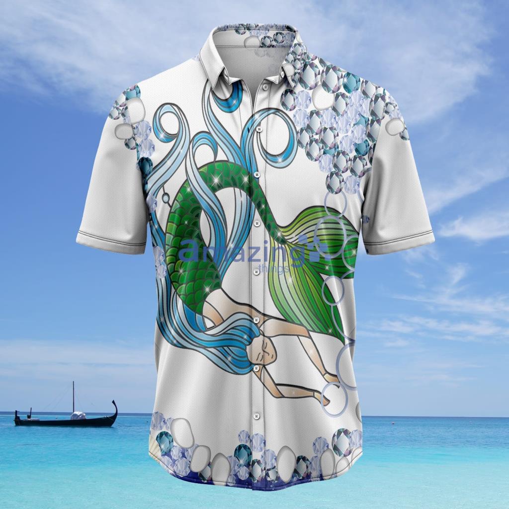 Dreamy Mermaid Hawaiian Shirt - Dreamy Mermaid Hawaiian Shirt