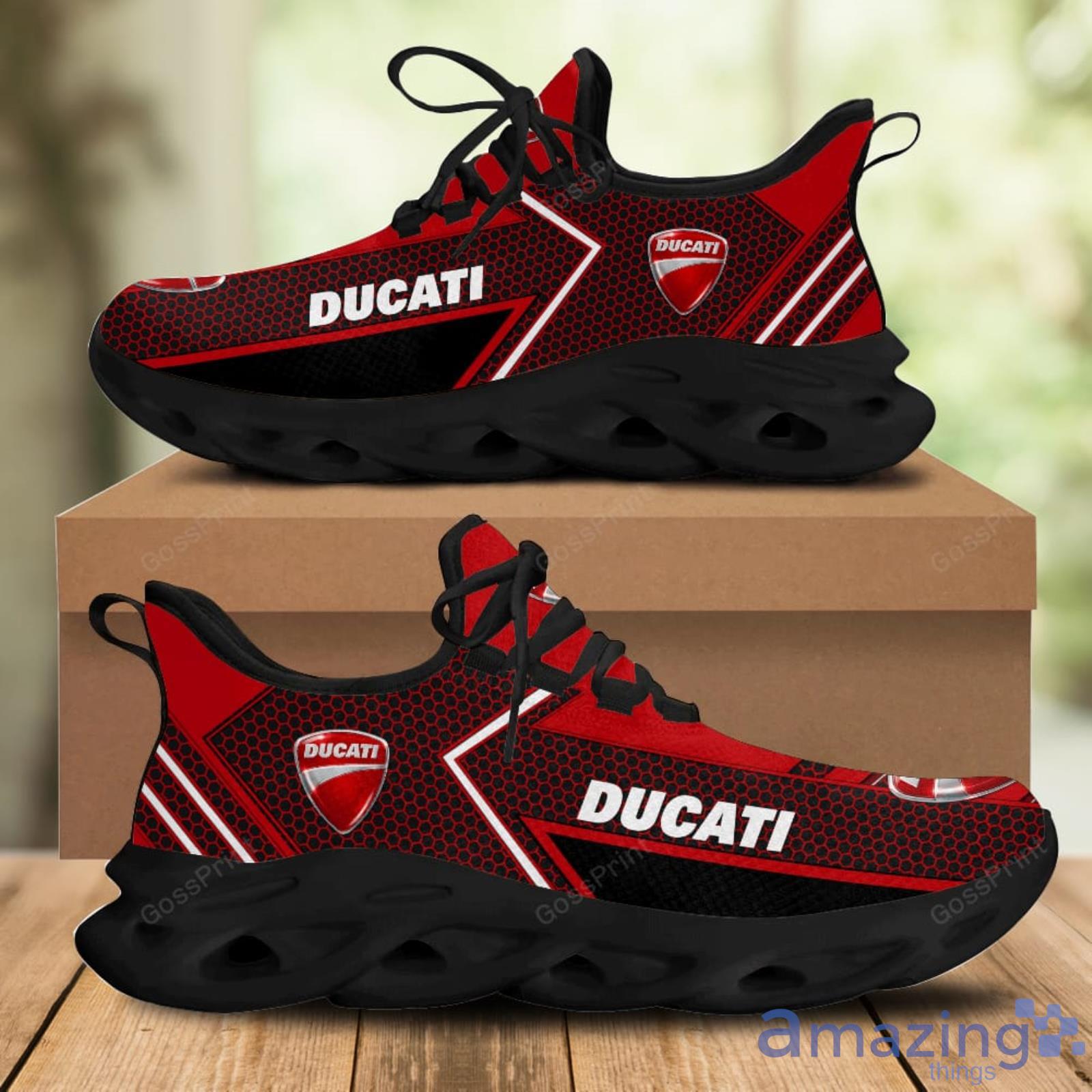 Ducati Car Men And Women Running Sneakers Red Max Soul Shoes Product Photo 1