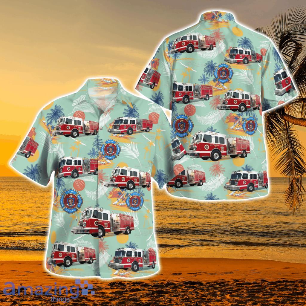 Easton Volunteer Fire Dept. Md Hawaiian Shirt - Easton Volunteer Fire Dept. Md Hawaiian Shirt
