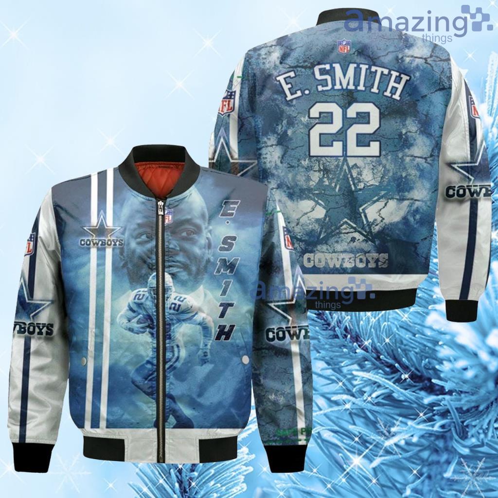 Emmitt Smith 22 Dallas Cowboys 3D Bomber