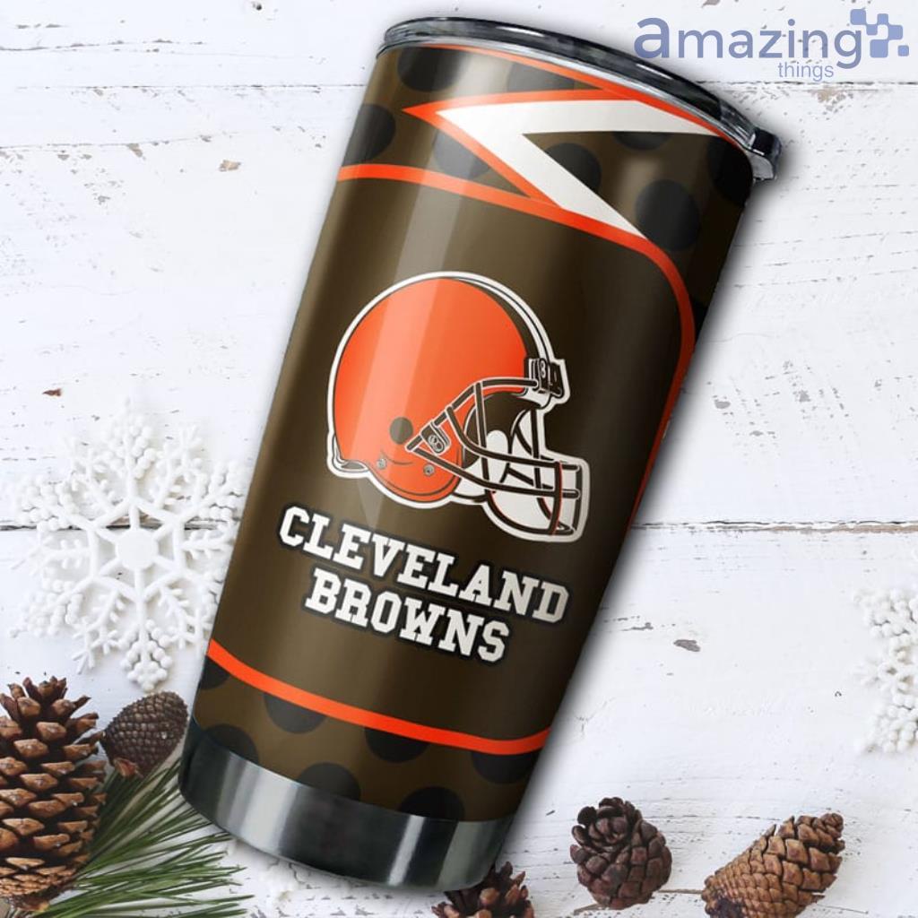 Cleveland Browns NFL Team Color Insulated Stainless Steel Mug