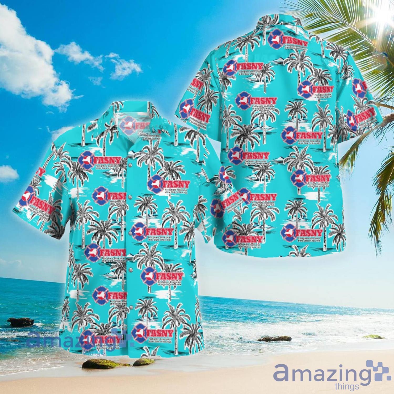 FASNY Aloha Short Sleeve Hawaiian Shirt Summer Gift Product Photo 1