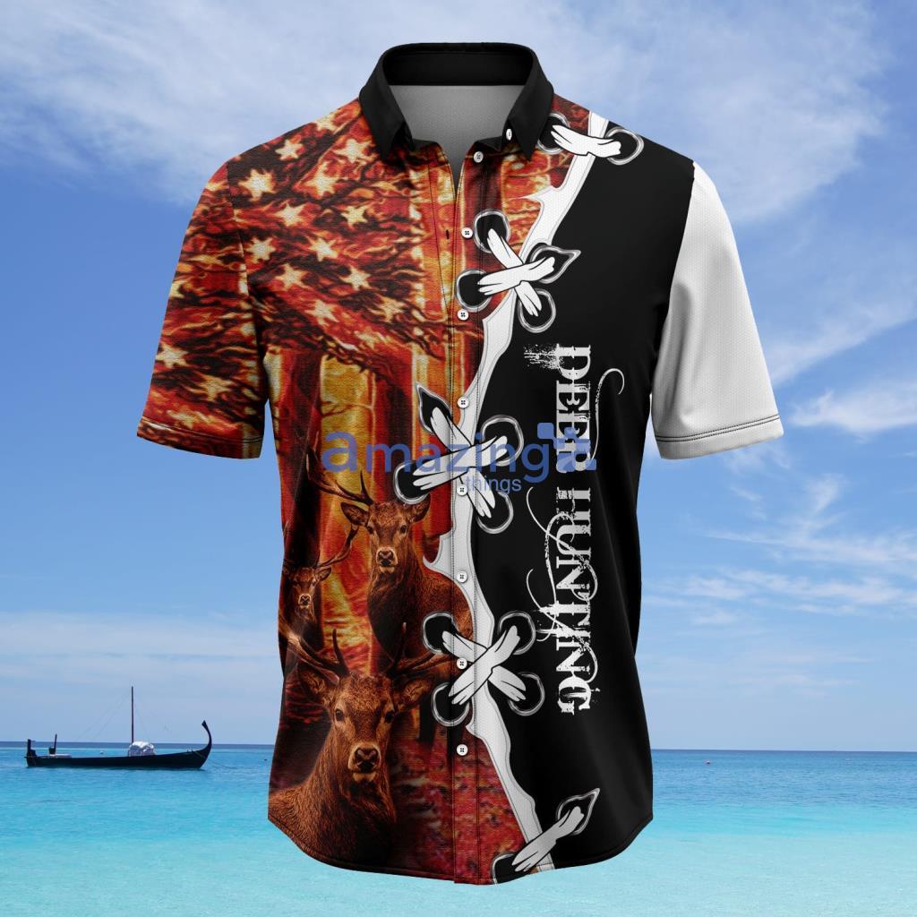 Firefighter Flag Forest Hawaiian Shirt - Firefighter Flag Forest Hawaiian Shirt