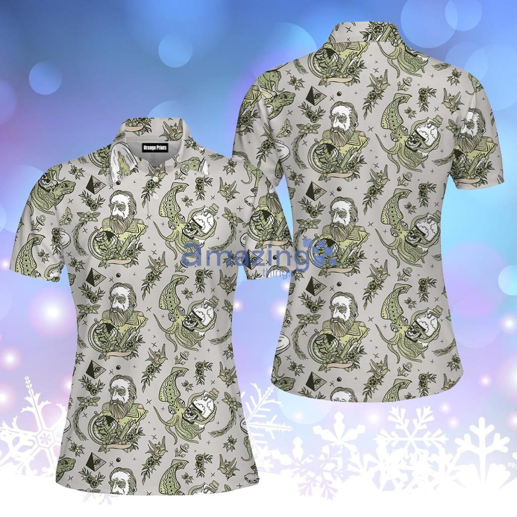 Flat Earth Is Flat Change My Mind Polo Shirt For Women - Flat Earth Is Flat Change My Mind Polo Shirt For Women