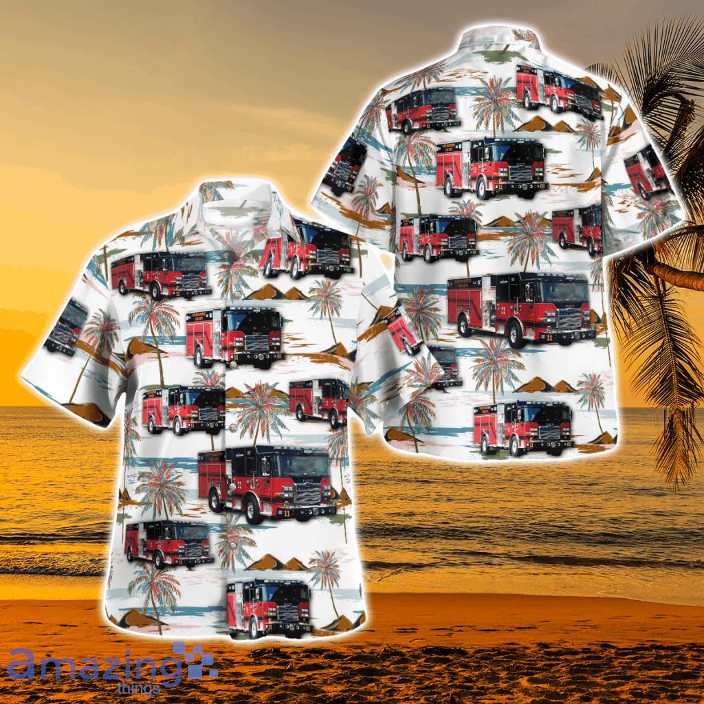 Floyd County Volunteer Fire Dept Station 1 Hawaiian Shirt - Floyd County Volunteer Fire Dept Station 1 Hawaiian Shirt