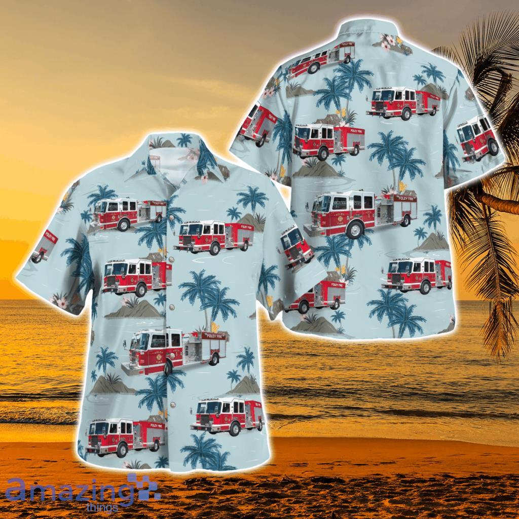 Foley Fire Department, Foley, Alabama Hawaiian Shirt - Foley Fire Department, Foley, Alabama Hawaiian Shirt