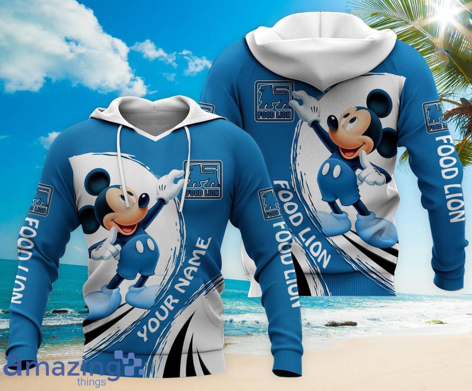 Food Lion Mickey Lover 3D All Over Printed Hoodie Zip Hoodie Product Photo 1