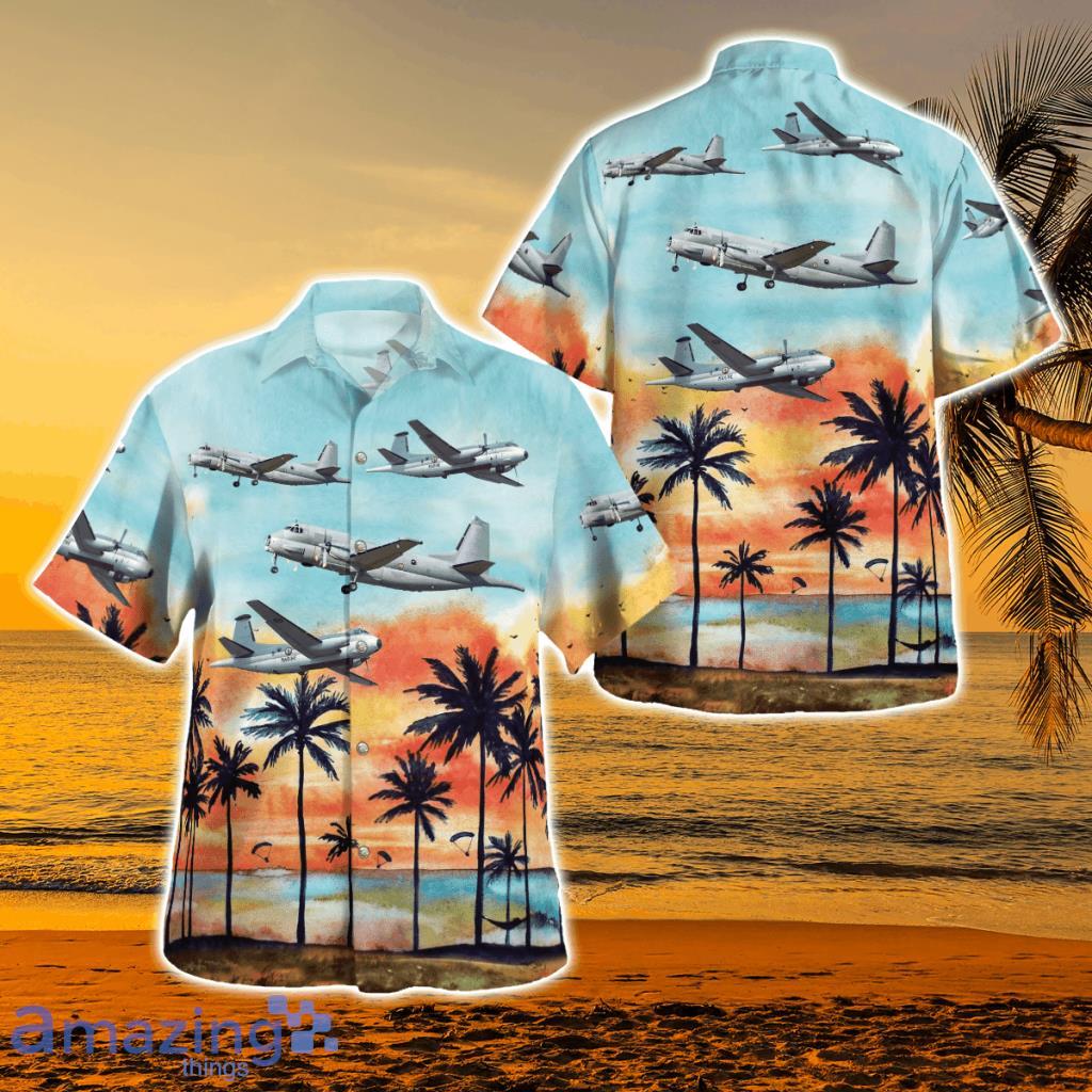 French Navy Dassault-Breguet Atlantique 2 Hawaiian Shirt - French Navy Dassault-Breguet Atlantique 2 Hawaiian Shirt