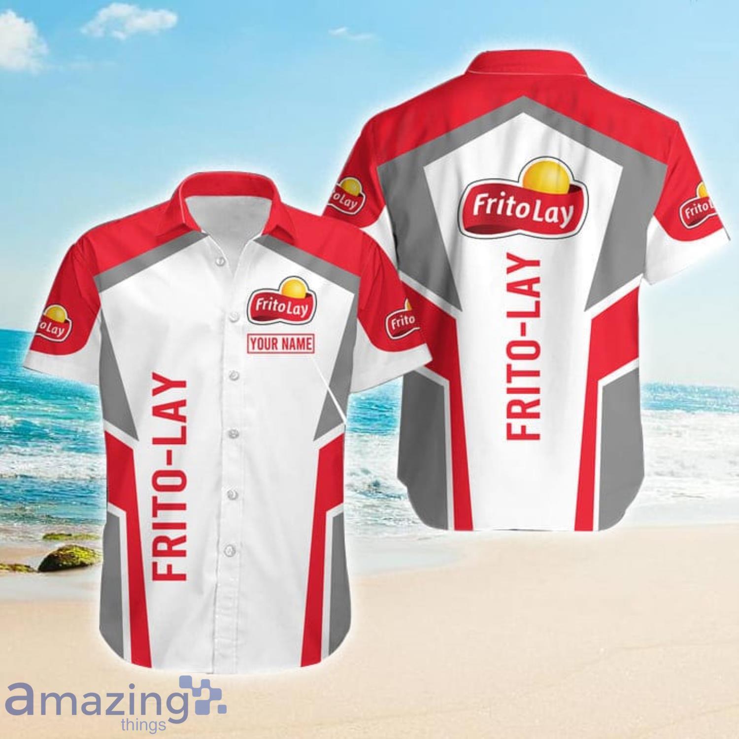 Frito-Lay Short Sleeve Custom Name Hawaiian Shirt For Men And Women Product Photo 1