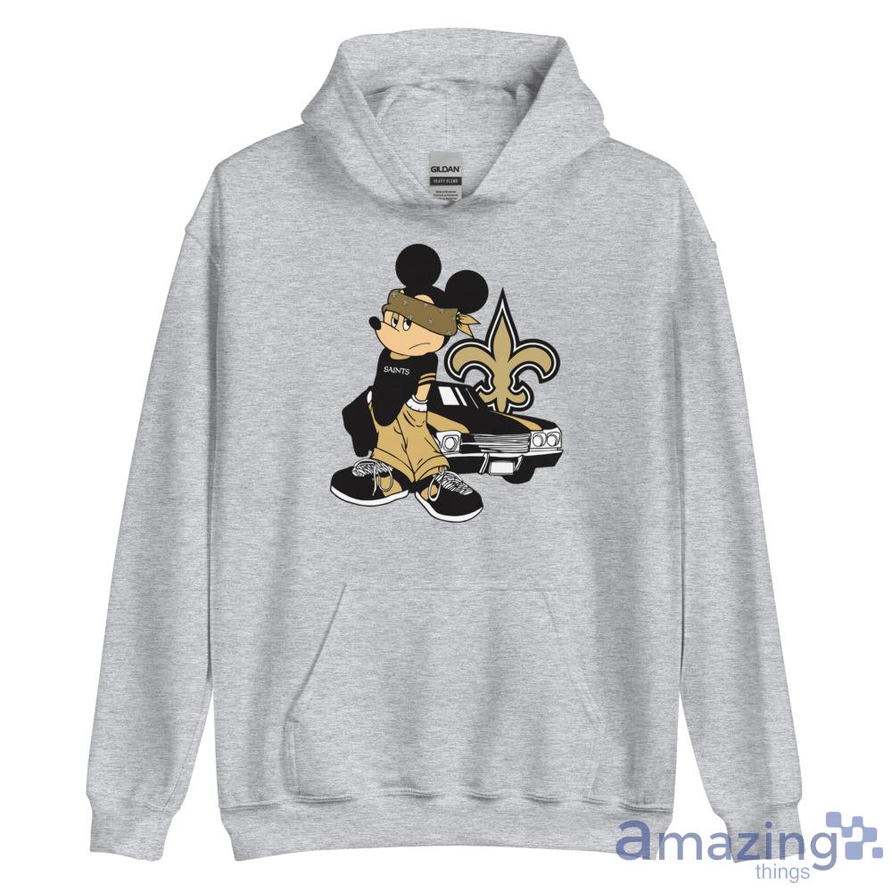 New Orleans Saints Mickey Mouse 3D Hoodie