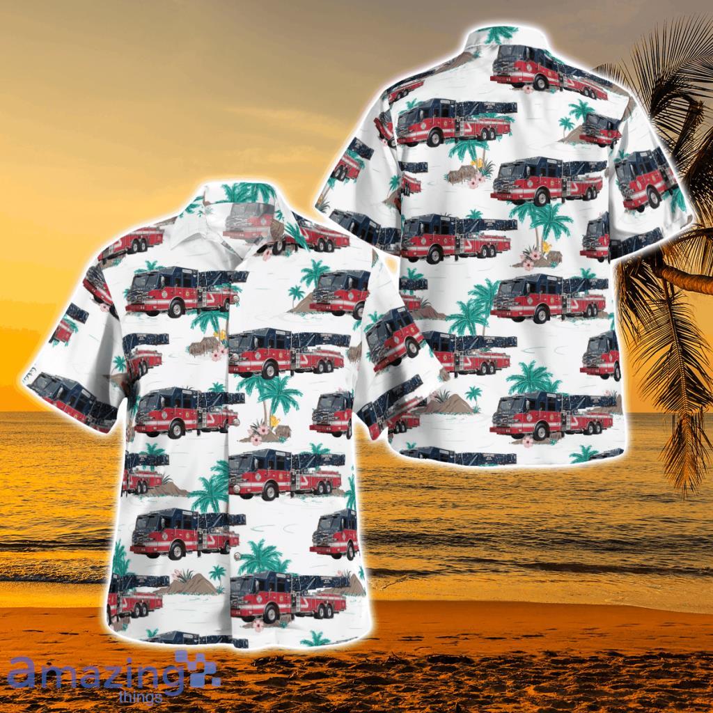 Garden City Park Fire Department, New York Hawaiian Shirt - Garden City Park Fire Department, New York Hawaiian Shirt