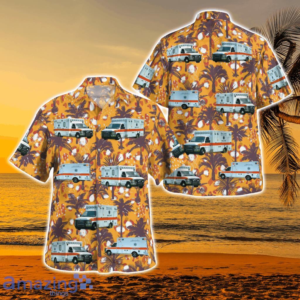 Giles County Ems, Pulaski, Tennessee Hawaiian Shirt - Giles County Ems, Pulaski, Tennessee Hawaiian Shirt